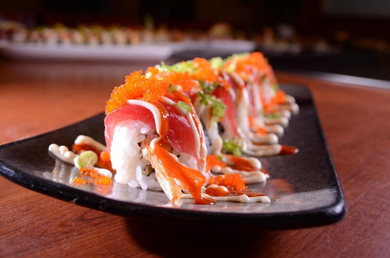 Japanese Sushi Burrito